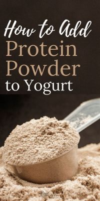 Can You Put Protein Powder in Yogurt: A Culinary Conundrum or a Nutritional Necessity?